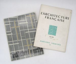 Estimation Beaux-Arts - Couverture du livre Estimation du livre « ensemble de 24 numéros de L’Architecture française [et] 14 numéros de L’Architecture aujourd’hui »