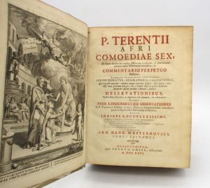 Estimation Livre ancien - Couverture du livre Estimation du livre « p. Terentii Afri Comoediae sex : tome 2nd seul »