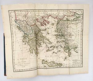 Estimation Voyages-Atlas - Couverture du livre Estimation du livre « recueil de cartes géographiques, plans, vues et médailles de l’ancienne Grèce, relatif au Voyage du jeune Anacharsis, précédé d’une analyse critique des cartes »