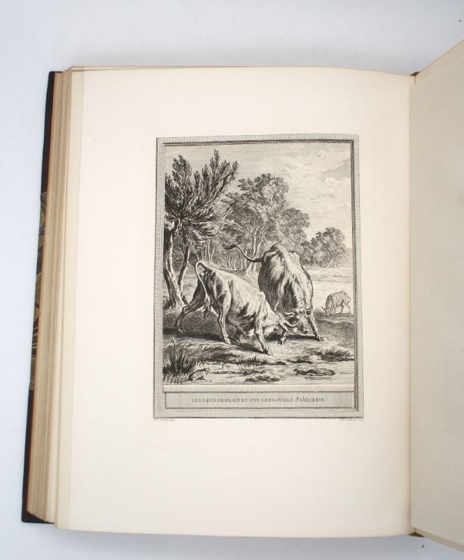 Couverture du livre Estimation du livre « fables de La Fontaine avec les figures d’Oudry »