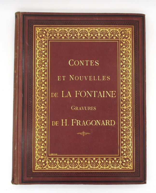Couverture du livre Estimation du livre « gravures de Frangonard : Contes et Nouvelles de La Fontaine »