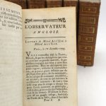Couverture du livre Estimation du livre « l’Observateur anglois, ou Correspondance secrète entre milord All’Eye et milord All’Ear [suivi de:] Anecdotes échappées à l’Observatoire anglois et aux mémoires secrets pour servir de suite à ces deux ouvrages [suivi de:] L’Espion anglois »