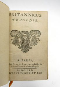 Estimation Edition originale - Couverture du livre Estimation du livre « britannicus – Tragédie »