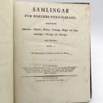 Couverture du livre Estimation du livre « samlingar för Nordens Fornälskare, innehallande Inskifter, Figurer, Ruiner, Verktyg, Hogar och Stensattningar i Sverige och Norrige »