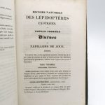 Couverture du livre Estimation du livre « histoire naturelle des lépidoptères exotiques »