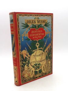 Estimation Livre illustré - Couverture du livre Estimation du livre « aventures du capitaine Hatteras au Pôle Nord »
