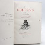 Couverture du livre Estimation du livre « les Chouans »