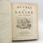 Couverture du livre Estimation du livre « oeuvres de Racine »