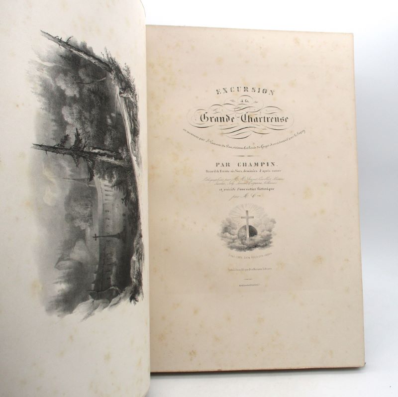 Couverture du livre Estimation du livre « excursion à la Grande Chartreuse, en montant par St Laurent-du-Pont, visitant les bords du Guyer-Mort et descendt par le Sapey »