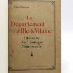 Couverture du livre Estimation du livre « le Département d’Ille-&-Vilaine : Histoire – Archéologie – Monuments »