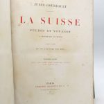 Couverture du livre Estimation du livre « la Suisse : Études et Voyages à travers les 22 cantons »