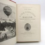 Couverture du livre Estimation du livre « cinq semaines en ballon – Voyage au centre de la Terre »