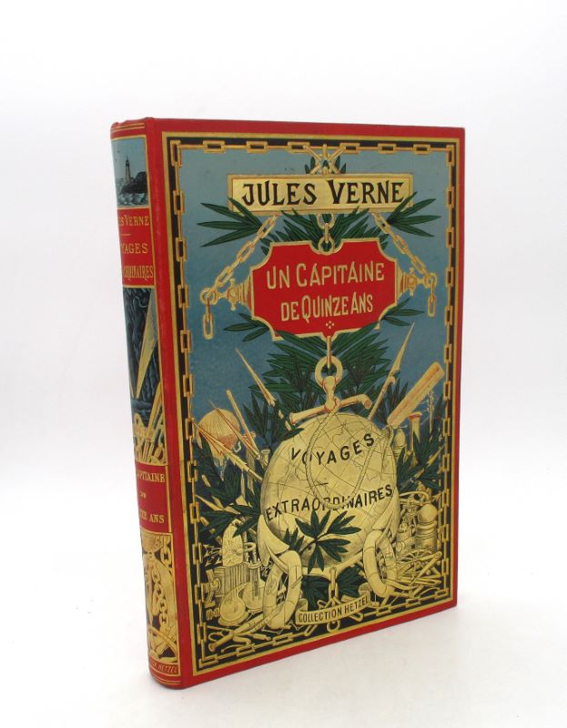 Couverture du livre Estimation du livre « un capitaine de quinze ans »