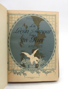 Estimation Livre illustré - Couverture du livre Estimation du livre « la Leçon d’Amour dans un parc »