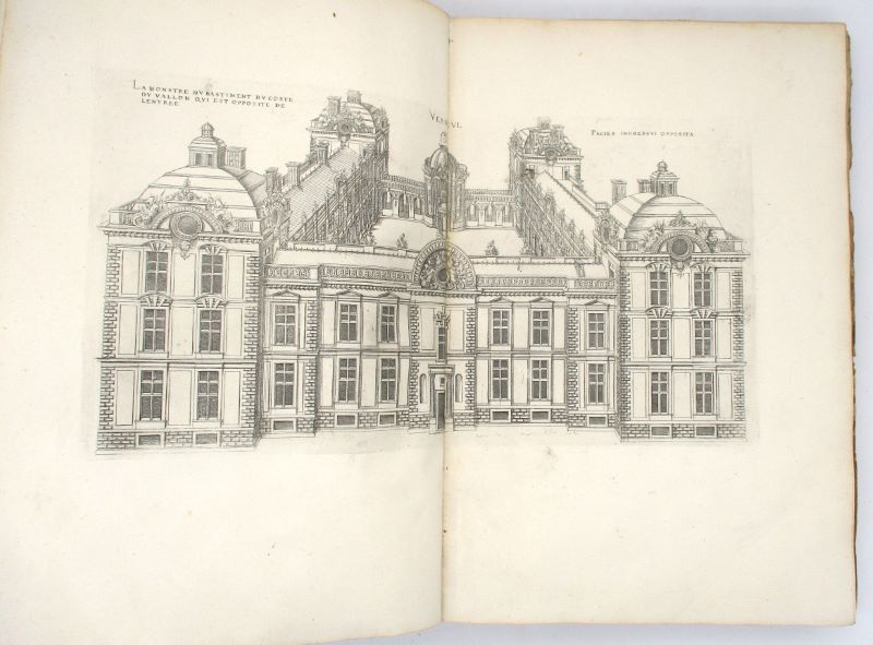 Couverture du livre Estimation du livre « le premier [et Le Second] volume des plus excellents bastiments de France »