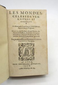 Estimation Sciences Humaines - Couverture du livre Estimation du livre « les Mondes, célestes, terrestres et infernaux »