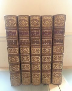 Estimation Encyclopédies - Couverture du livre Estimation du livre « dictionnaire historique et critique »