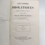 Couverture du livre Estimation du livre « oeuvres complètes de H. de Balzac »