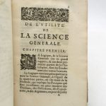 Couverture du livre Estimation du livre « la Seconde Partie de la philosophie ou la Science générale divisée en quatre parties »