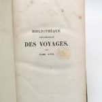 Couverture du livre Estimation du livre « bibliothèque universelle des voyages effectués par mer ou par terre dans les diverses parties du monde, depuis les premières découvertes jusqu’à nos jours »