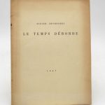 Couverture du livre Estimation du livre « le Temps déborde »