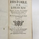 Couverture du livre Estimation du livre « histoire de Louis XIV. Depuis la mort du cardinal Mazarin en 1661. Jusqu’à la Paix de Nimègue en 1678 »
