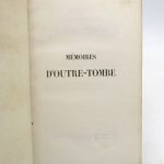 Couverture du livre Estimation du livre &laquo;&nbsp;mémoires d&rsquo;outre-tombe&nbsp;&raquo;