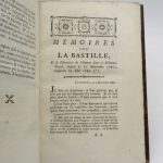 Couverture du livre Estimation du livre « mémoires sur la Bastille et sur la détention de M. Linguet, écrits par lui-même »