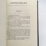 Couverture du livre Estimation du livre « koenigsmark »