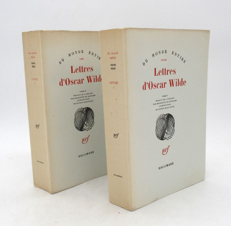 Couverture du livre Estimation du livre « lettres d’Oscar Wilde »