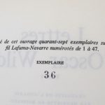 Couverture du livre Estimation du livre « lettres d’Oscar Wilde »