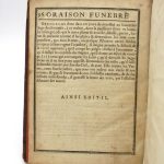 Couverture du livre Estimation du livre « oraison funèbre de la Justice »