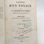 Couverture du livre Estimation du livre « souvenirs d’un voyage dans la Tartarie et le Thibet pendant les années 1844, 1845 et 1846 »