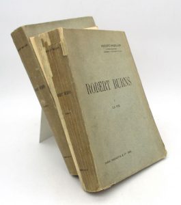 Estimation Edition originale - Couverture du livre Estimation du livre « robert Burns : La Vie – Les Oeuvres »
