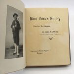 Couverture du livre Estimation du livre « mon vieux Berry – Poésies Berriaudes »