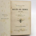 Couverture du livre Estimation du livre « les Français en Orient – Récits de Crimée 1854-1856 »