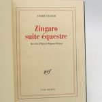 Couverture du livre Estimation du livre « zingaro suite équestre »
