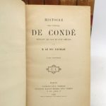 Couverture du livre Estimation du livre « histoire des princes de Condé pendant les XVIe et XVIIe siècle »