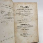 Couverture du livre Estimation du livre « traité d’économie politique ou simple exposition de la manière dont se forment, se distribuent et se consomment les richesses »