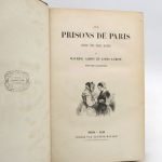 Couverture du livre Estimation du livre « les Prisons de Paris : histoire, types, moeurs, mystères »