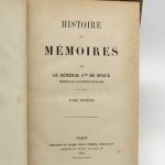Couverture du livre Estimation du livre « histoire et Mémoires par le général Cte de Ségur »