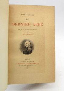 Estimation Livre illustré - Couverture du livre Estimation du livre « le Dernier Abbé »
