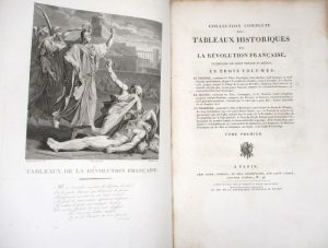Estimation Histoire - Couverture du livre Estimation du livre « collection complète des tableaux historiques de la Révolution française »