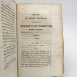 Couverture du livre Estimation du livre « origines du droit français cherchées dans les symboles et formules du droit universel »