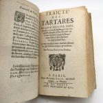 Couverture du livre Estimation du livre « relation des voyages en Tartarie de Fr. Guillaume de Rubruquis, Fr. Jean du Plan Carpin, Fr. Ascelin, & autres Religieux de S. François & S. Dominique, qui y furent envoyez par le Pape Innocent IV. & le Roy S. Louys plus un Traicté des Tartares […] avec un Abrégé de l’histoire des sarasins et mahométans »