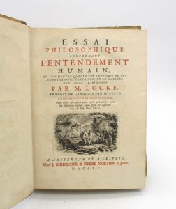 Estimation Sciences Humaines - Couverture du livre Estimation du livre « essai philosophique concernant l’entendement humain, où l’on montre quelle est l’étendue de nos connoissances certaines, et la manière dont nous y parvenons »