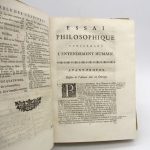 Couverture du livre Estimation du livre « essai philosophique concernant l’entendement humain, où l’on montre quelle est l’étendue de nos connoissances certaines, et la manière dont nous y parvenons »