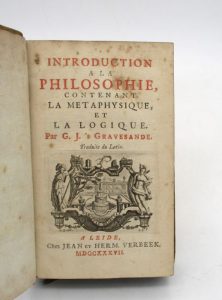 Estimation Edition originale - Couverture du livre Estimation du livre « introduction à la philosophie, contenant la métaphysique et la logique »