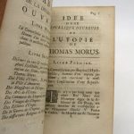 Couverture du livre Estimation du livre « idée d’une république heureuse ou l’Utopie de Thomas Morus »