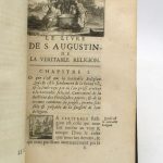Couverture du livre Estimation du livre « les deux livres de S. Augustin sur la véritable religion, et des moeurs de l’Église catholique »